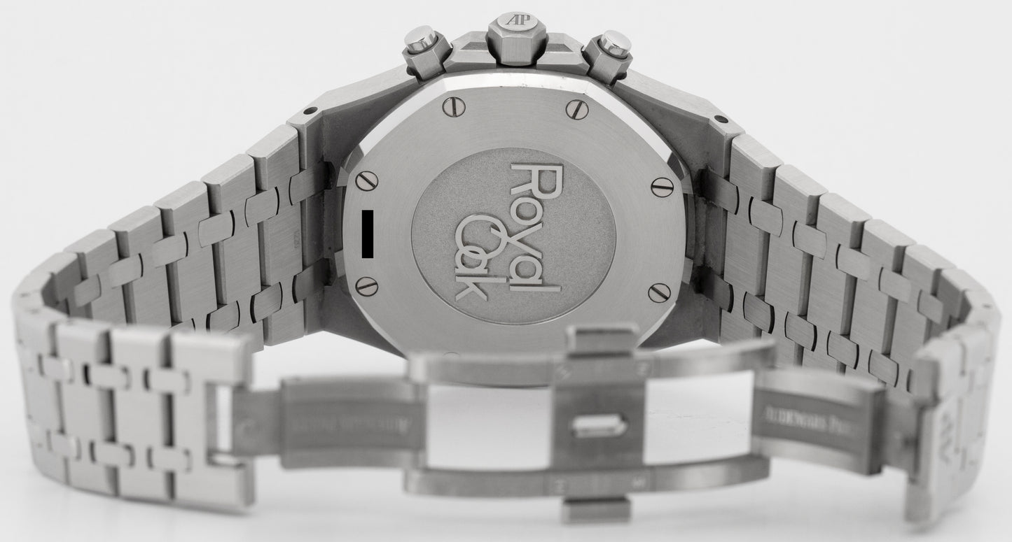 PAPERS Audemars Piguet Royal Oak Chronograph BLUE 41mm 26331ST.OO.1220ST.01 BOX