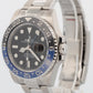 UNWORN STICKERED PAPERS Rolex GMT-Master II BATMAN 40mm Watch 126710 BLNR BOX