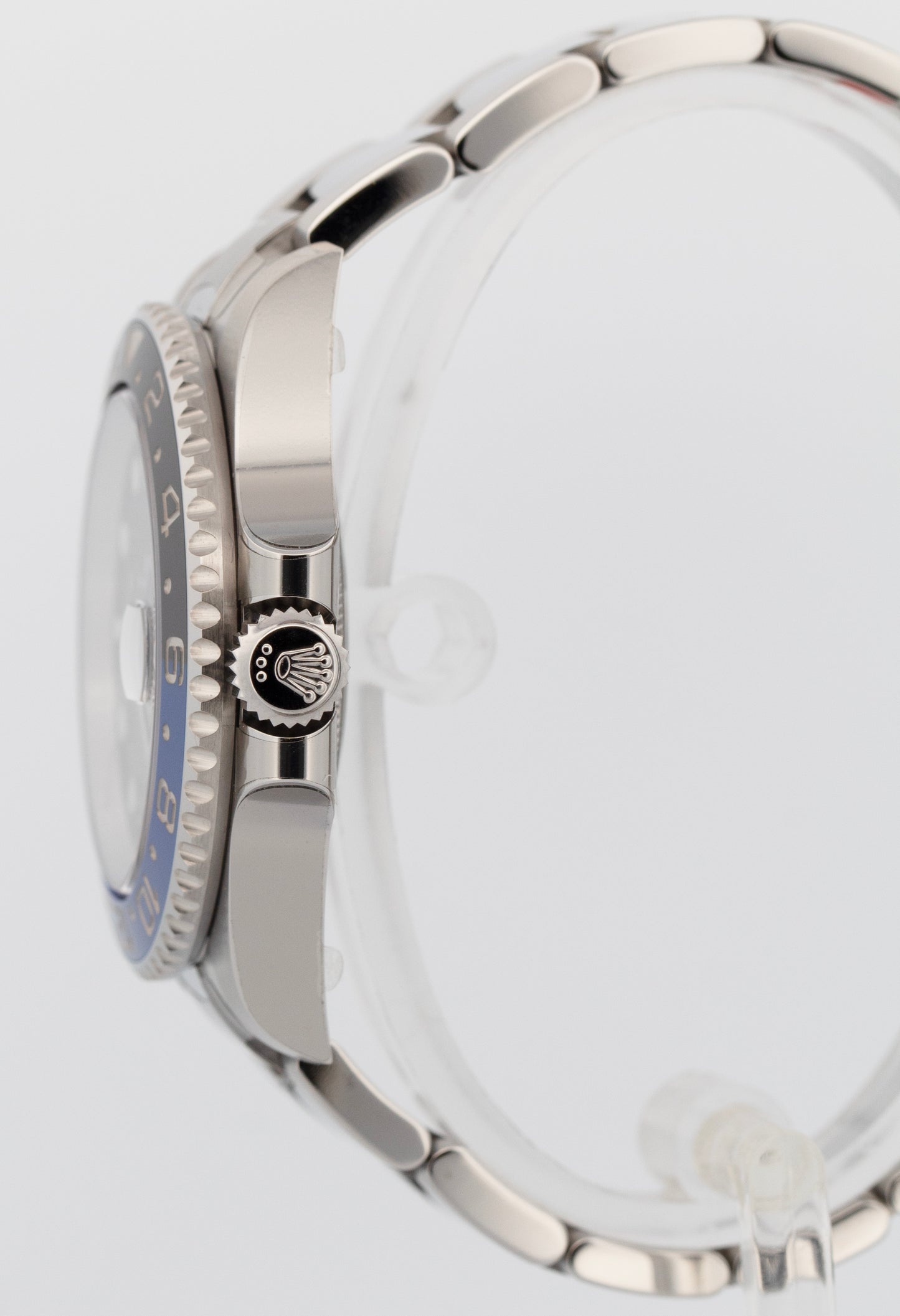 UNWORN STICKERED PAPERS Rolex GMT-Master II BATMAN 40mm Watch 126710 BLNR BOX