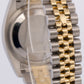 Rolex DateJust 36mm JUBILEE CHAMPAGNE DIAMOND 18K Yellow Gold Steel 116233 Watch