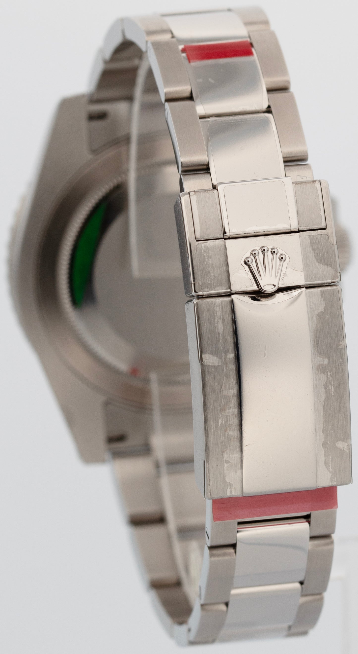 UNWORN STICKERED PAPERS Rolex GMT-Master II BATMAN 40mm Watch 126710 BLNR BOX