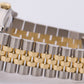 Rolex DateJust 36mm JUBILEE CHAMPAGNE DIAMOND 18K Yellow Gold Steel 116233 Watch