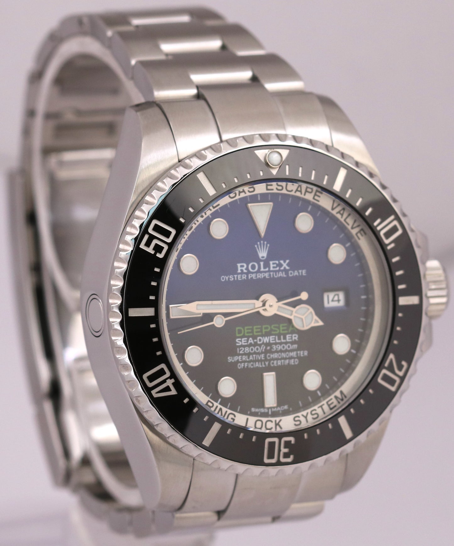 Rolex Sea-Dweller Deepsea JAMES CAMERON Blue Black Stainless Steel 116660 44mm