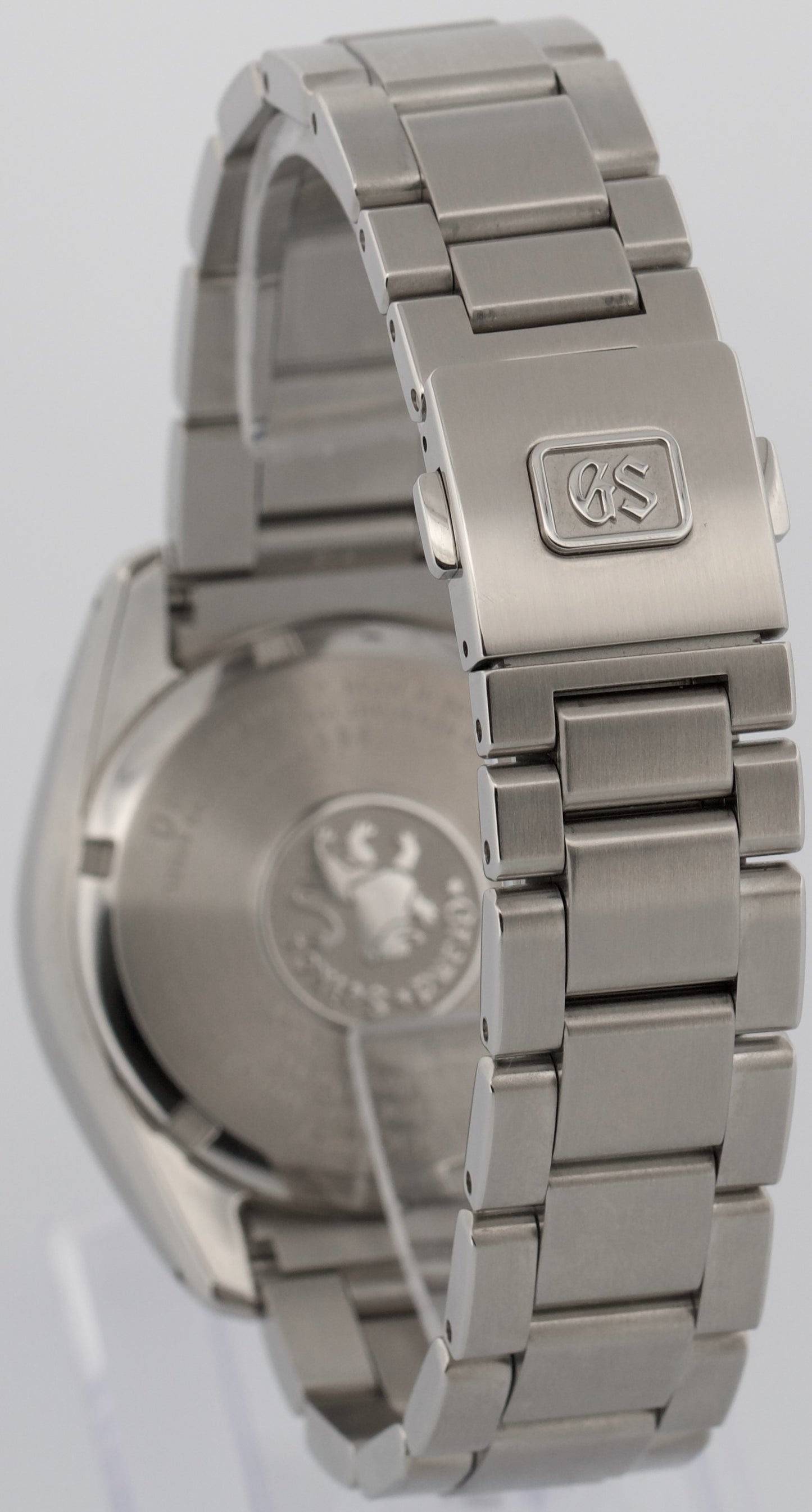 Grand Seiko Heritage SBGA465G 40mm Silver Stainless Steel Spring Drive Watch Box