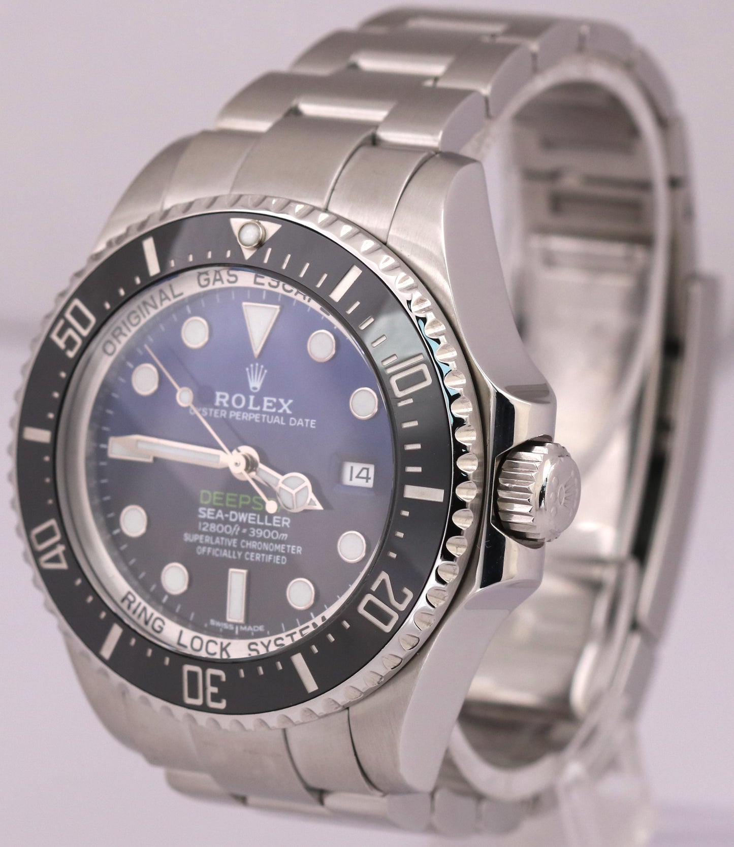 Rolex Sea-Dweller Deepsea JAMES CAMERON Blue Black Stainless Steel 116660 44mm