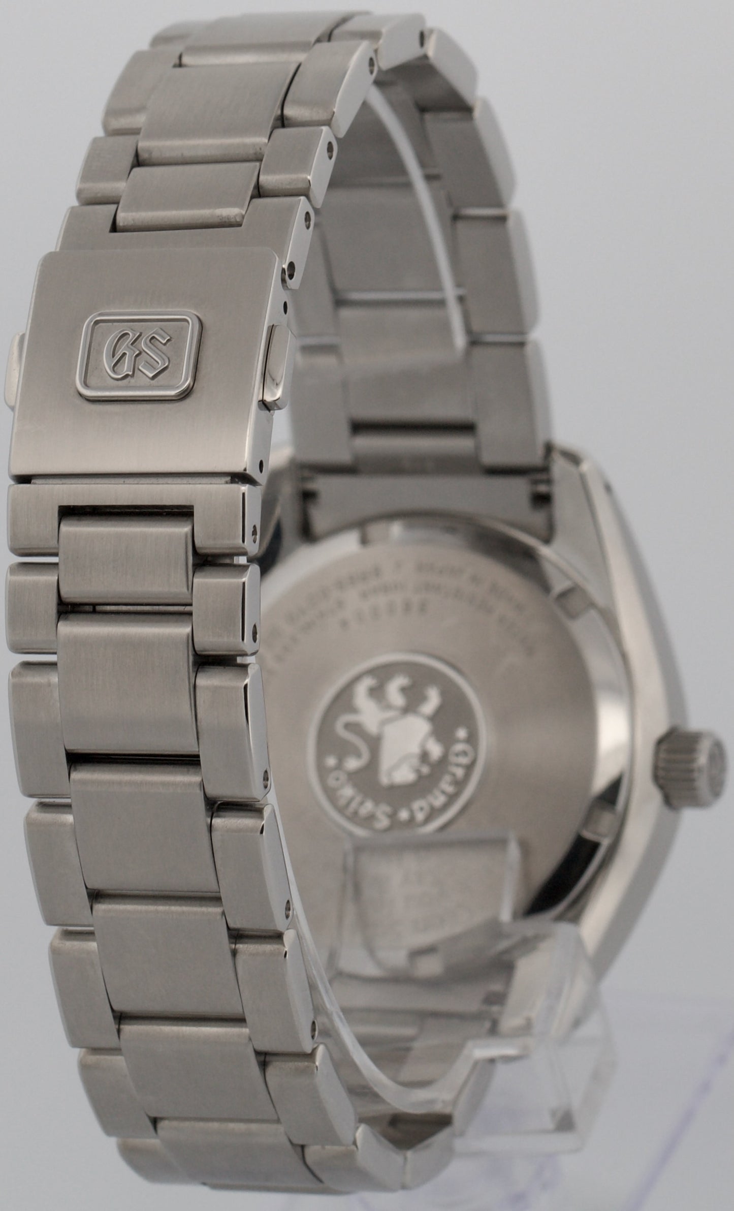 Grand Seiko Heritage SBGA465G 40mm Silver Stainless Steel Spring Drive Watch Box