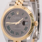 2022 PAPERS Rolex DateJust 41mm WIMBLEDON Two-Tone 18K Gold JUBILEE 126333 BOX