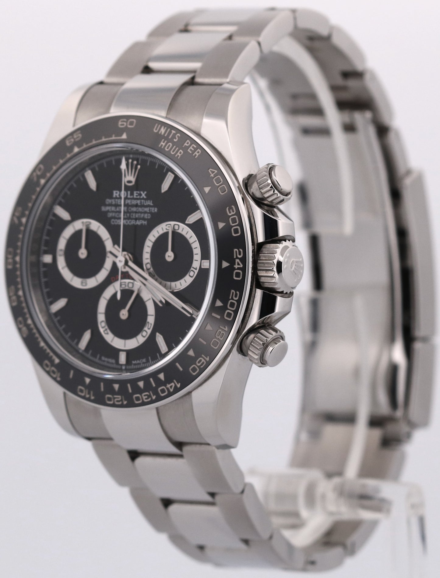 2026 Rolex Daytona Cosmograph 126500 LN Black Steel Ceramic 40mm Box Papers