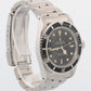 VINTAGE 1966 Rolex Submariner No-Date GILT DIAL 40mm Steel Automatic 5513 Watch