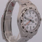 New Stickered Rolex Explorer II 216570 Polar White Steel NOS 42mm Box Papers
