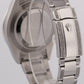 Rolex DateJust II 41mm BLACK DIAMOND Stainless Steel Oyster Date 116300 Watch