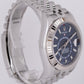 MINT 2023 Rolex Sky-Dweller BLUE Steel 18K White Gold 42mm JUBILEE Watch 326934