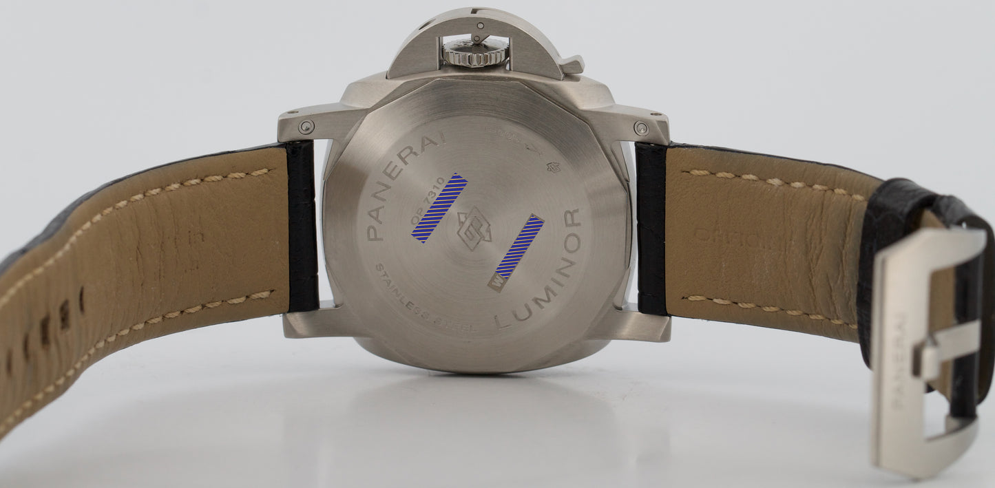 2020 Panerai Luminor Marina PAM01313 Blue Steel Automatic 44mm Watch Box Papers