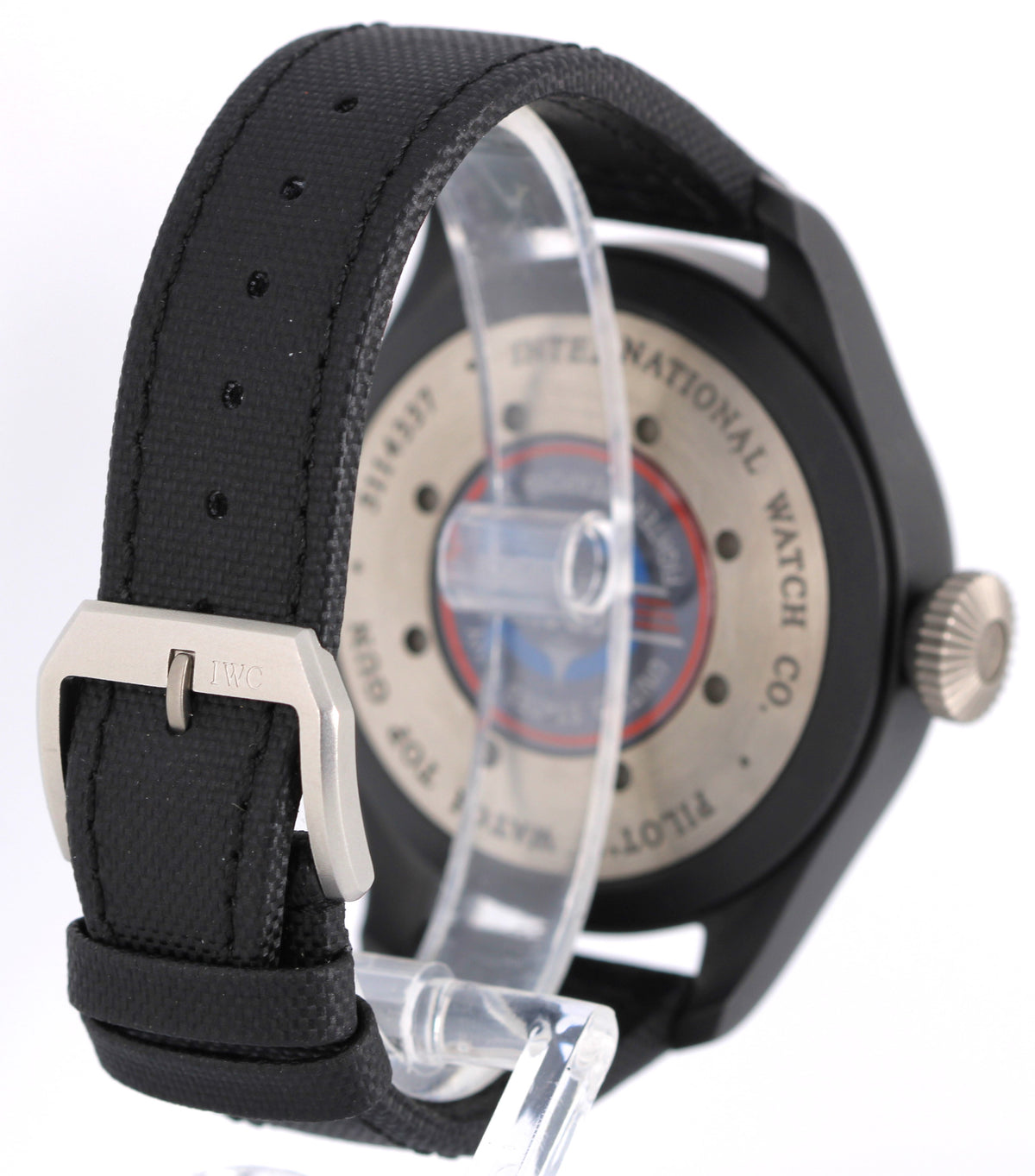 2015 IWC Big Pilots Watch Top Gun IW502902 Ceramic Black 48.6mm Watch Box Papers