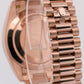 PAPERS Rolex Day-Date President 40mm CHOCOLATE ROMAN Brown 18K Gold 228235 BOX