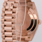 PAPERS Rolex Day-Date President 40mm CHOCOLATE ROMAN Brown 18K Gold 228235 BOX