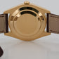 Rolex Day-Date II 218238 Champagne Diamond 18K Yellow Gold Leather 41mm Watch