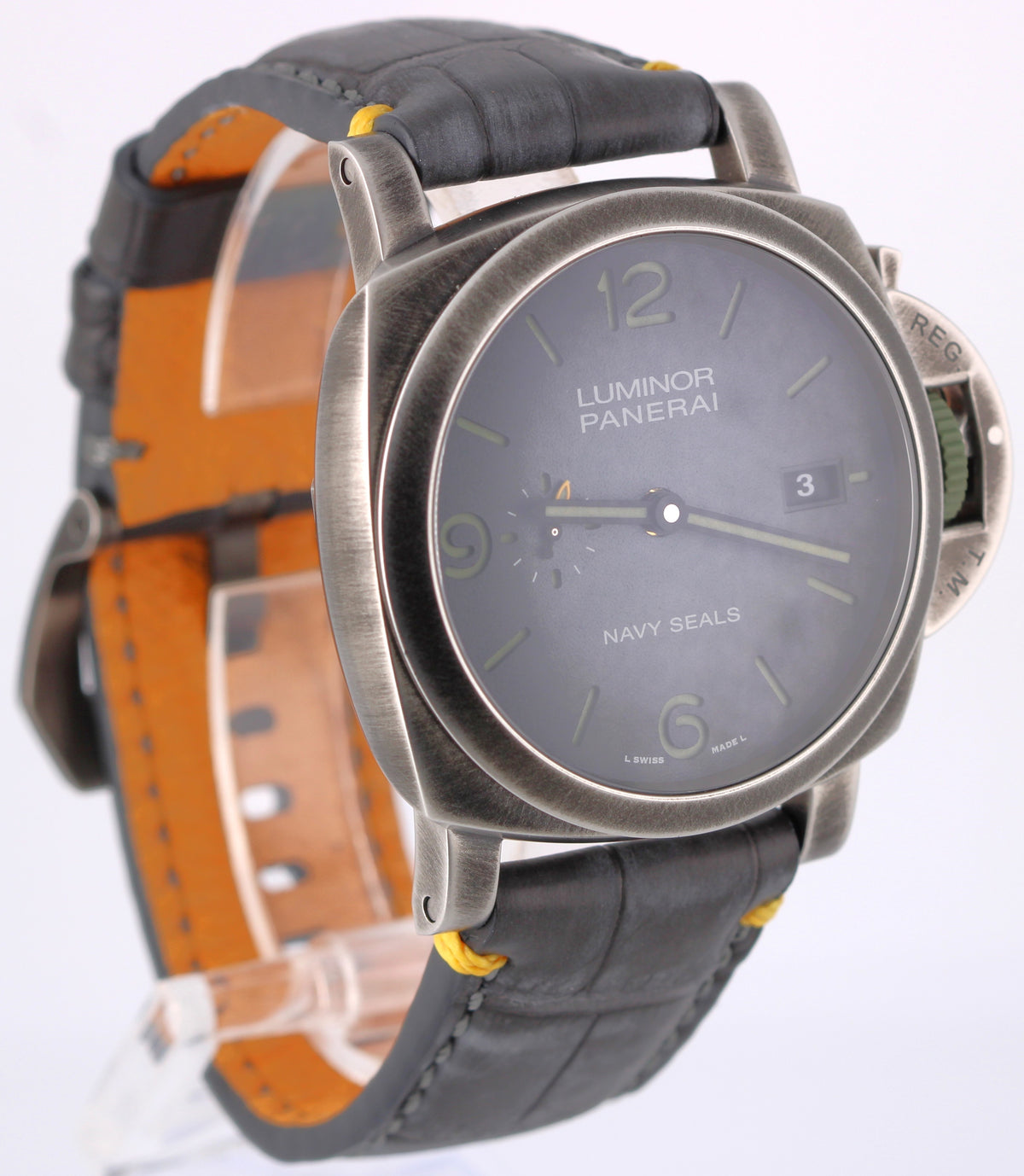 2024 Panerai Luminor Marina Navy Seals PAM01412 Burnito Gray 44mm Watch Papers