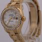 Ladies Rolex DateJust 179168 Mother of Pearl Diamond 18 Gold 26mm Box Papers