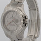 NOS Stickered Rolex Yacht-Master 16622 Platinum Stainless Steel 40mm Watch BOX