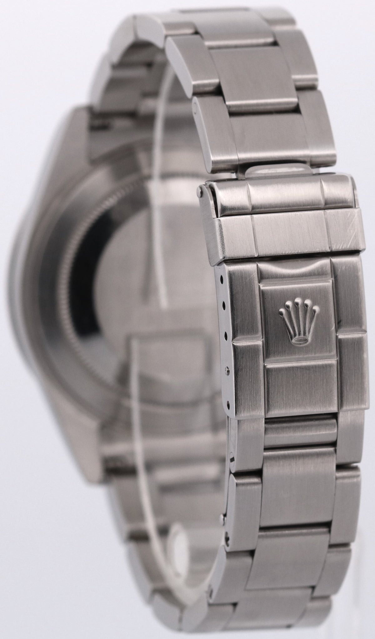 Rolex Explorer II 16570 Black Rehaut 3186 Stainless Steel No-Holes 40mm Watch