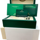 2022 NEW PAPERS Rolex DateJust Green Palm Motif Stainless 36mm Watch 126200 B+P