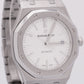 PAPERS Audemars Piguet Royal Oak WHITE Stainless 41mm 15400ST.OO.1220ST.02 BOX