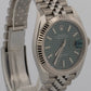 2025 Rolex DateJust 126334 Mint Green Motif Steel Jubilee 41mm Watch Box Papers