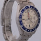 1987 Rolex GMT-Master II 16760 40mm Silver Diamond Blue Stainless Steel Watch