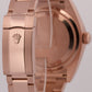 2023 PAPERS Rolex Sky-Dweller Rose Gold SLATE Gray Rhodium 42mm 326935 BOX