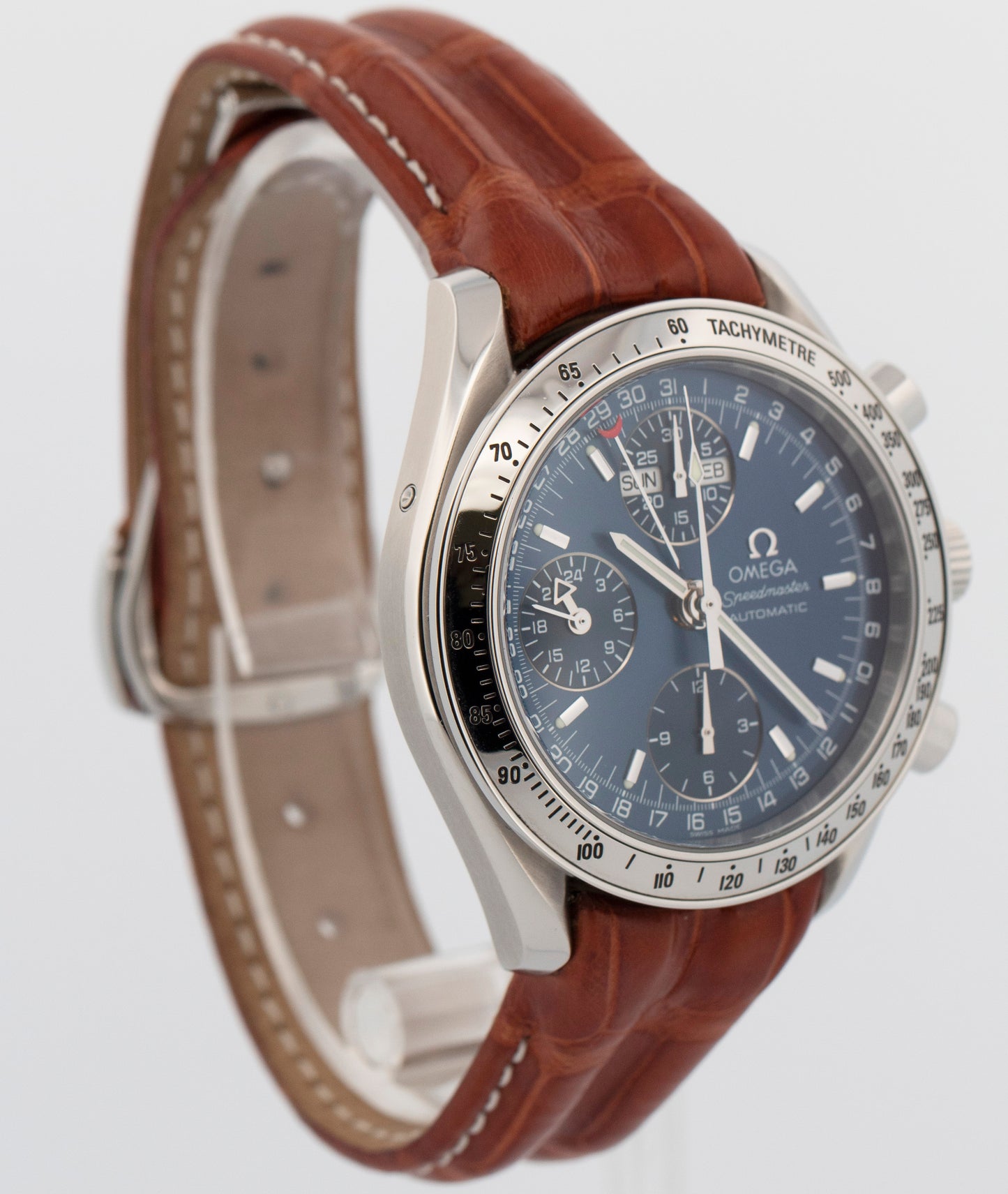 Omega Speedmaster Day-Date Chronograph BLUE 39mm 3523.80 Steel 3523.80.00