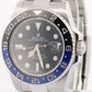 Rolex GMT-Master II BATMAN Stainless Steel Blue Black OYSTER 40mm 116710 BLNR
