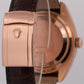 Rolex Sky-Dweller 42mm CHOCOLATE ARABIC Brown 18K Rose Gold LEATHER 326135 BOX