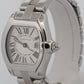 Ladies Cartier Roadster 2675 Silver Roman 31mm Quartz Stainless Steel Watch