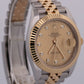 2024 Rolex DateJust 126333 Champagne Diamond 18K Steel Jubilee 41mm Box Papers