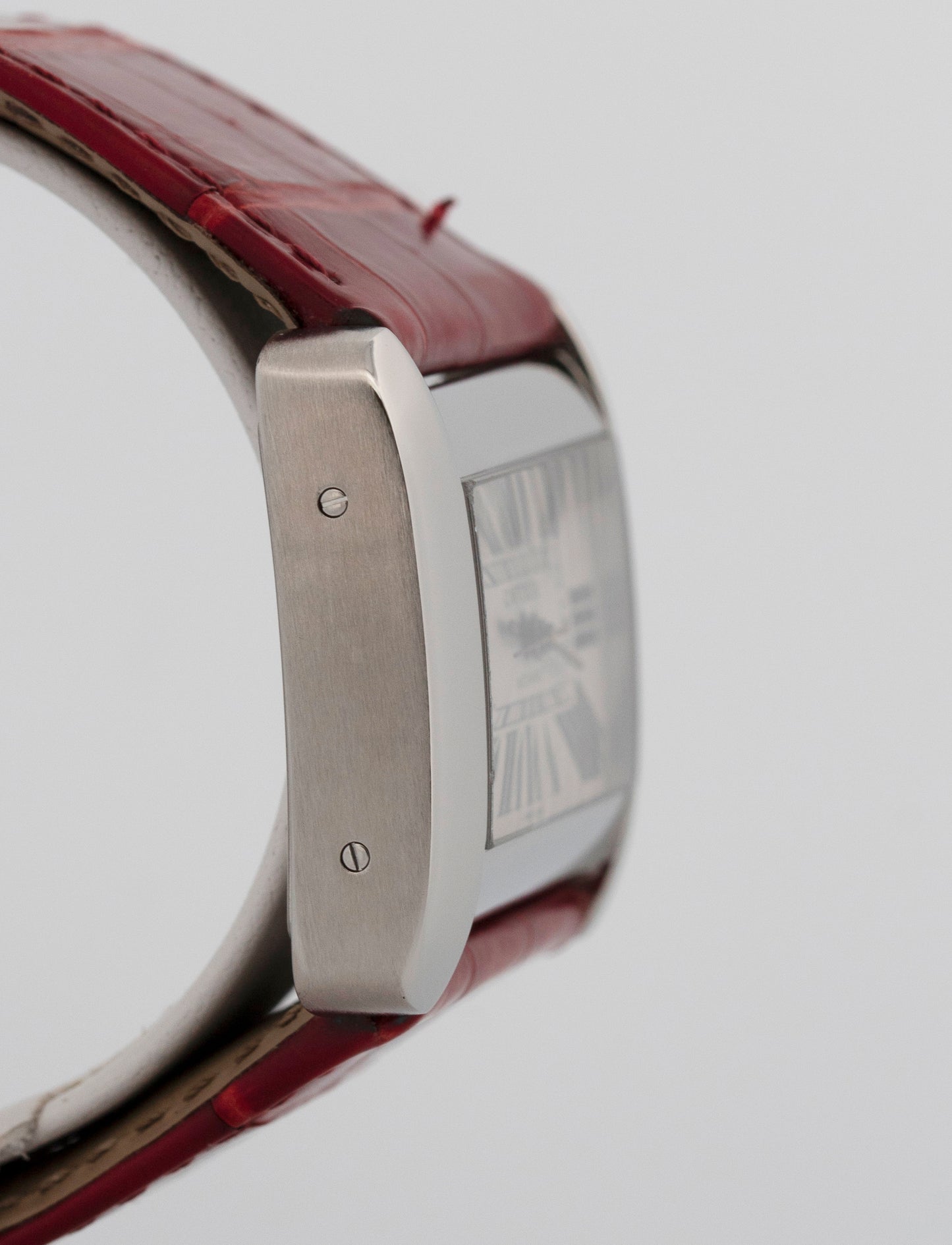 2024 Service Cartier Tank Divan 38mm Stainless Steel Watch 2612 / W6300755 BOX