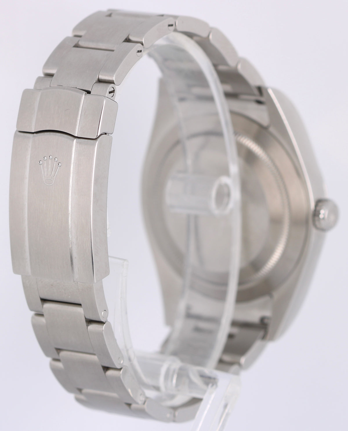 2019 Rolex Oyster Perpetual 114300 White 39mm Stainless Steel Watch Box Papers