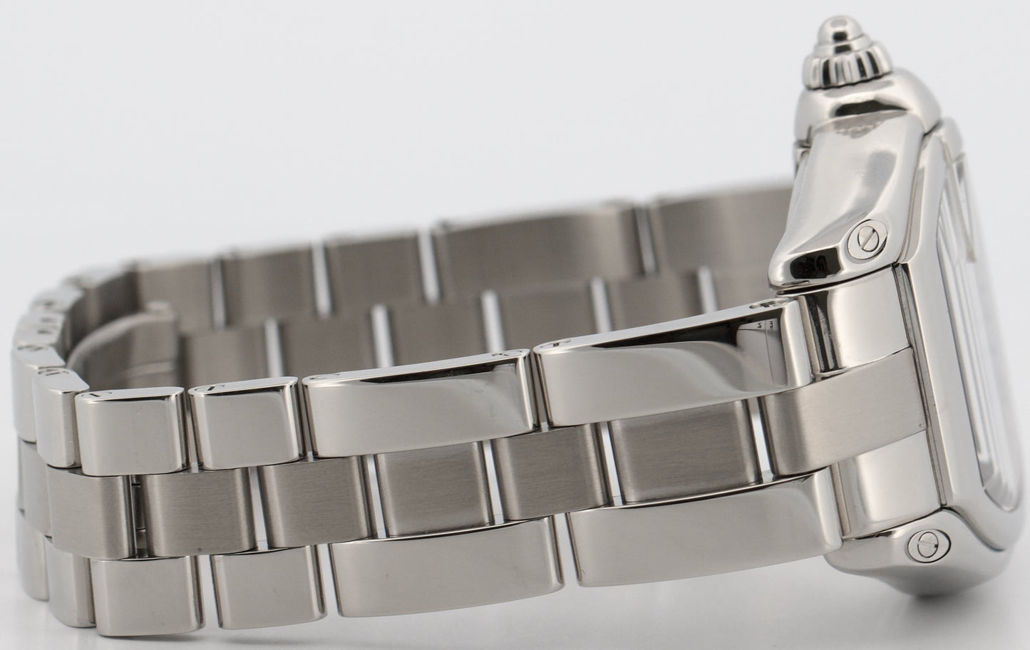 Ladies Cartier Roadster 2675 Silver Roman 31mm Quartz Stainless Steel Watch