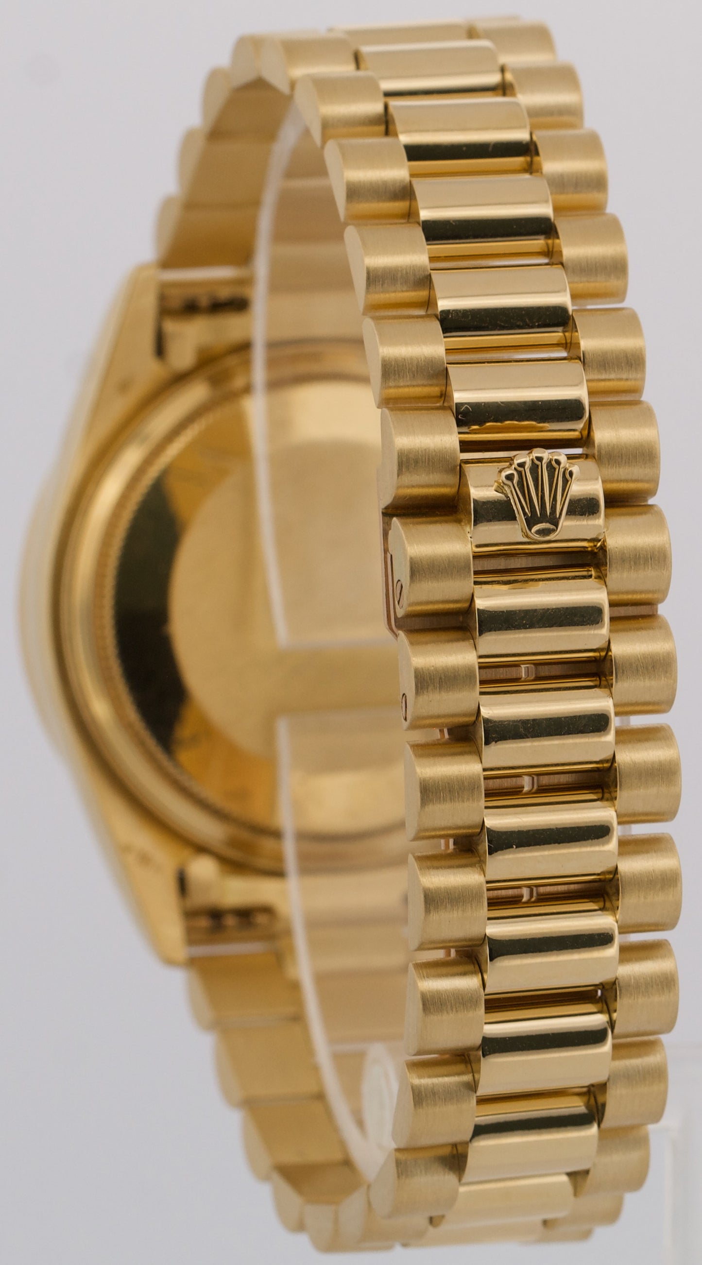 Rolex Day-Date President CROWN COLLECTION 18K Gold MOP DIAMOND 36mm 18138 BOX