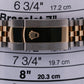 2024 Rolex DateJust 126333 Champagne Diamond 18K Steel Jubilee 41mm Box Papers