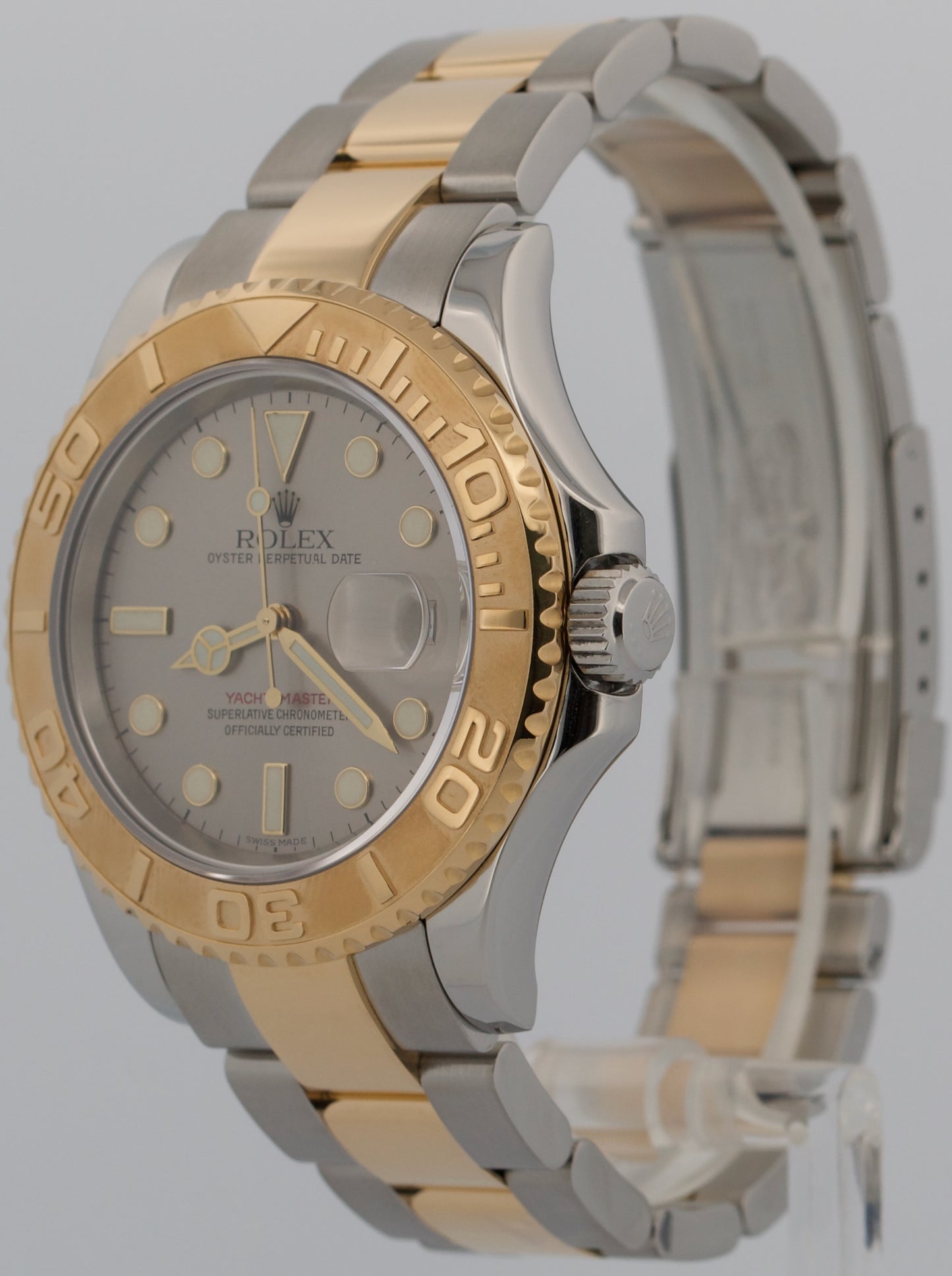 Rolex Yacht-Master 16623 Slate Gray 18K Yellow Gold Two-Tone Steel 40mm Watch