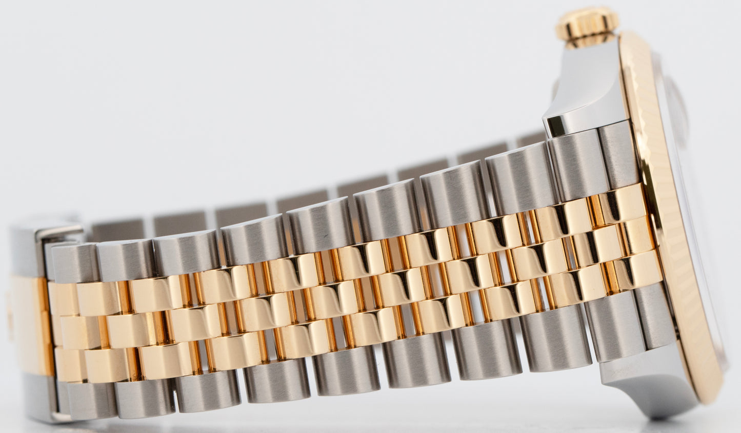 FEB 2026 PAPERS Rolex DateJust WIMBLEDON 36mm Steel 18K JUBILEE Watch 126233 BOX