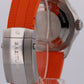 Breitling SuperOcean A17375 42mm Rainbow Orange Black Steel Automatic Watch