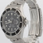 Rolex Submariner Date 16610 Black Stainless Steel Rehaut No-Holes 40mm Watch