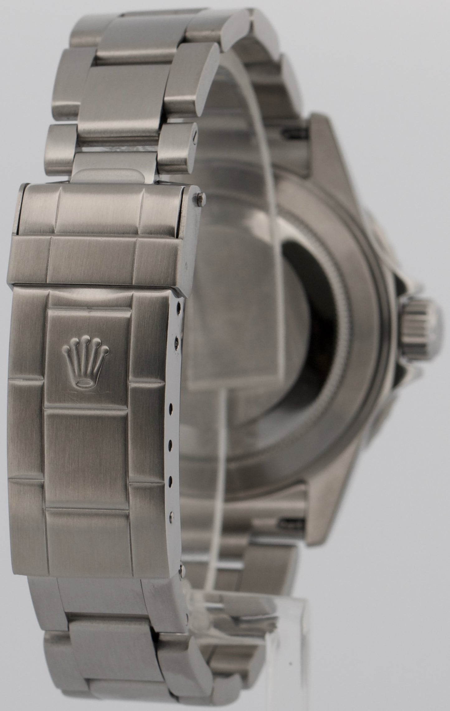 Rolex Submariner Date 16610 Black Stainless Steel Rehaut No-Holes 40mm Watch