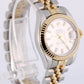 2005 Rolex Lady Datejust 26 179173 Two-Tone 18k Silver 26mm Watch Box Papers