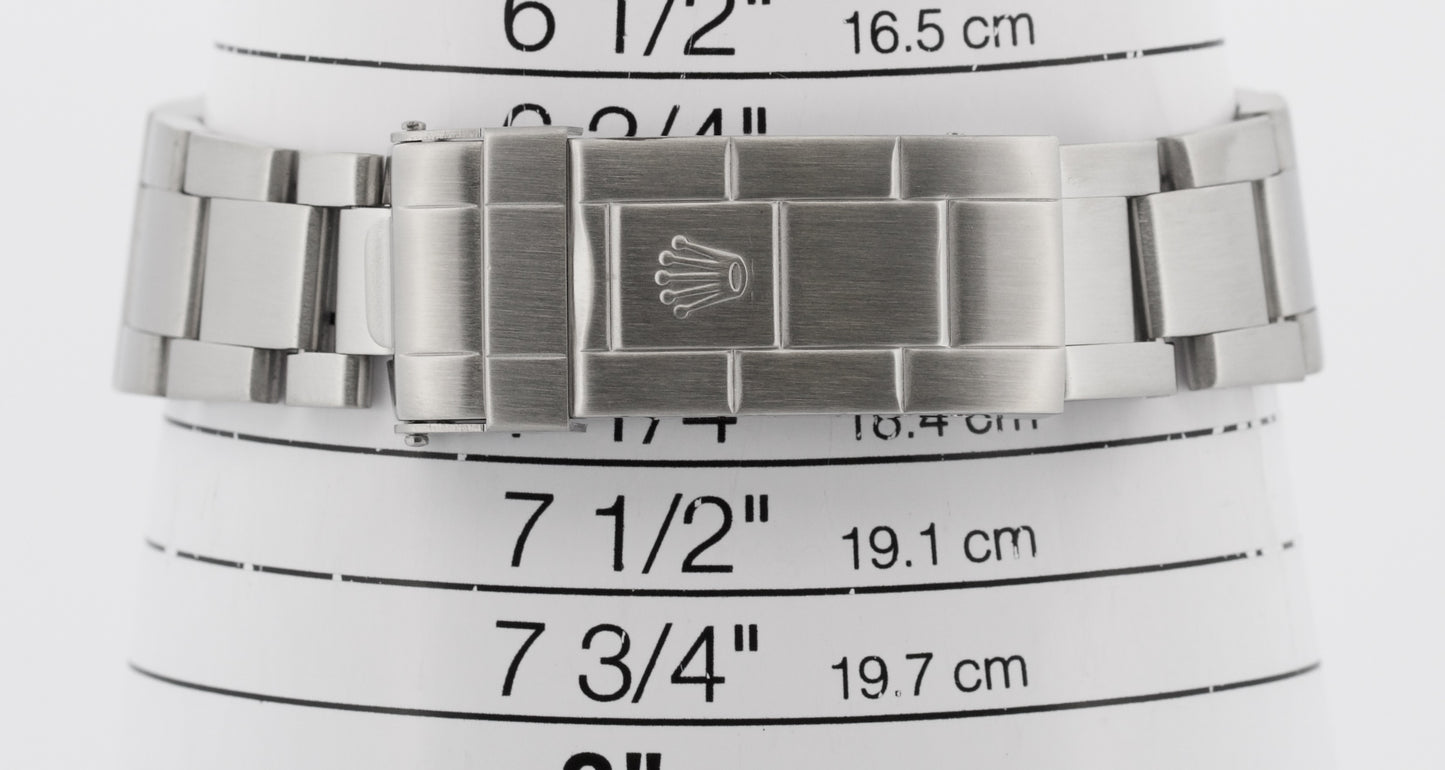 Rolex Submariner Date 16610 Black Stainless Steel Rehaut No-Holes 40mm Watch