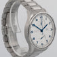 2021 IWC Portugieser Chronograph PAPERS Steel Silver 41mm Watch IW371617 BOX