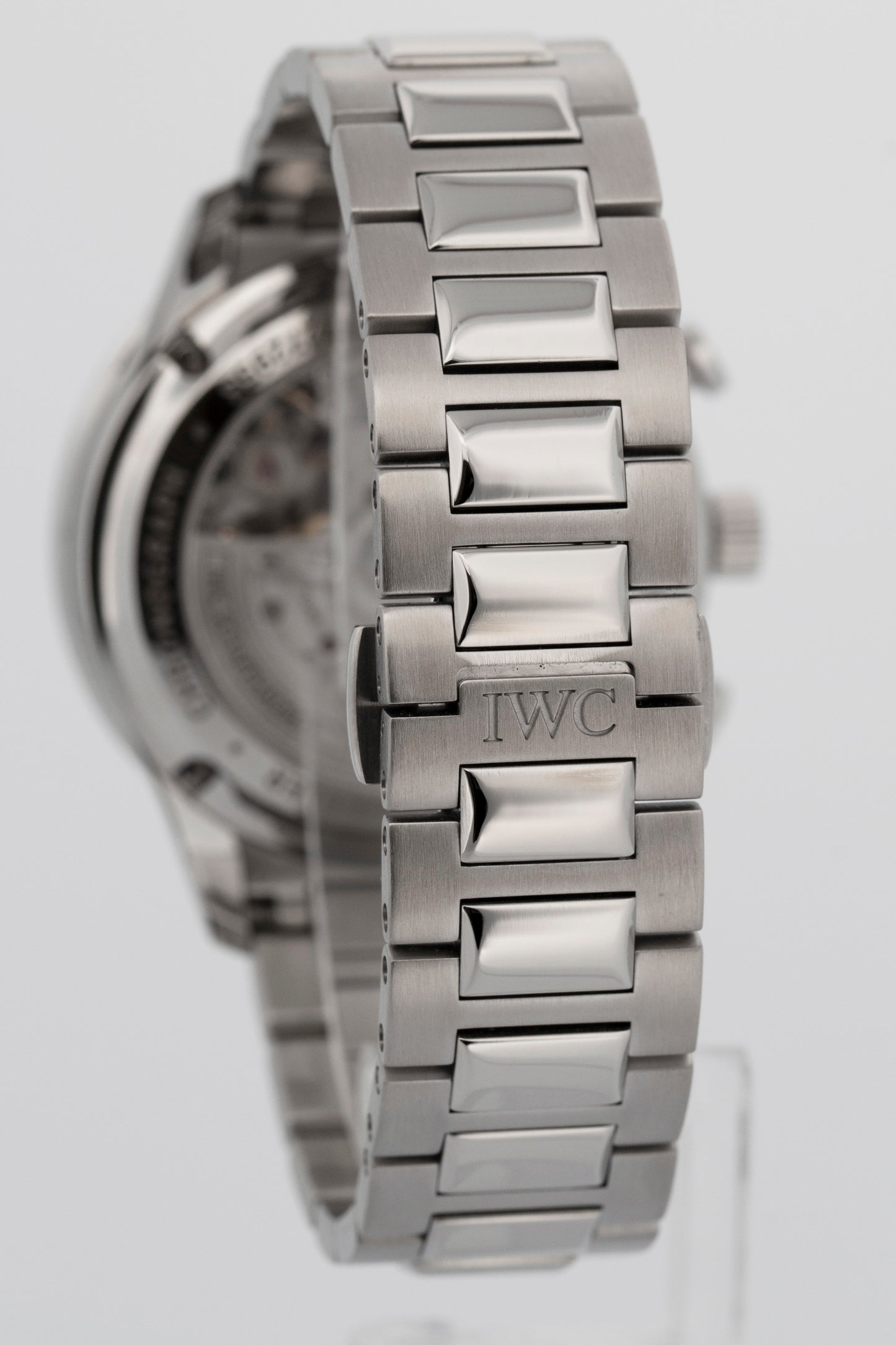 2021 IWC Portugieser Chronograph PAPERS Steel Silver 41mm Watch IW371617 BOX