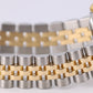 2005 Rolex Lady Datejust 26 179173 Two-Tone 18k Silver 26mm Watch Box Papers